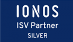 Logo de notre partenaire Ionos dans le cadre de notre solution de suivi des patients