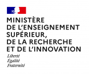 Logo Ministère de l'Enseignement supérieur, de la Recherche et de l'Innovation